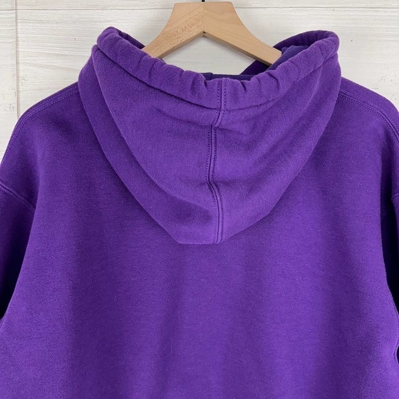Five Hills Quackity Night Drive Hoodie Sweatshirt Men Size Medium Purple Fleece - Picture 7 of 13
